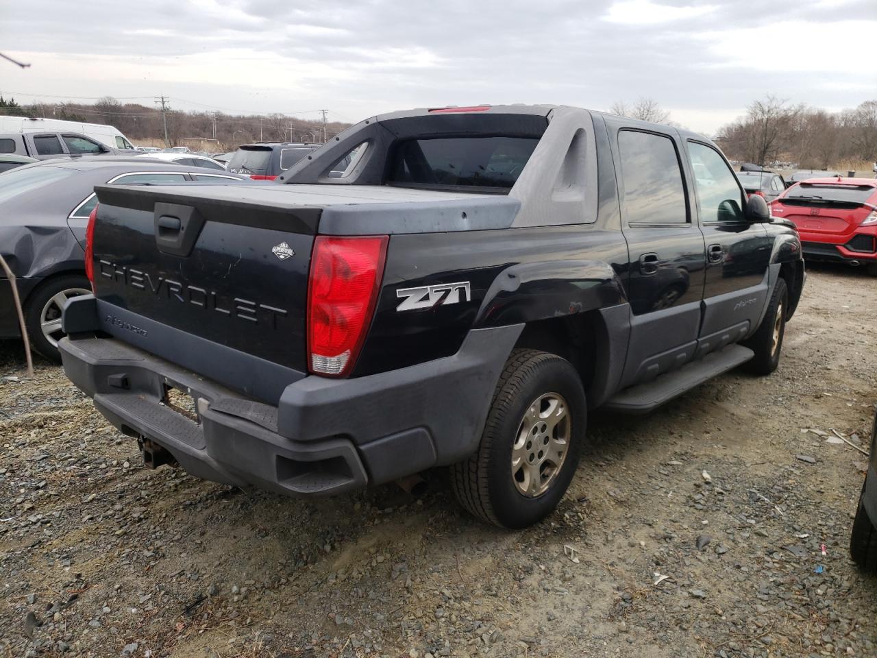 Photo 4 from auction – 2003 CHEVROLET AVALANCHE with VIN 3GNEK13TX3G211211