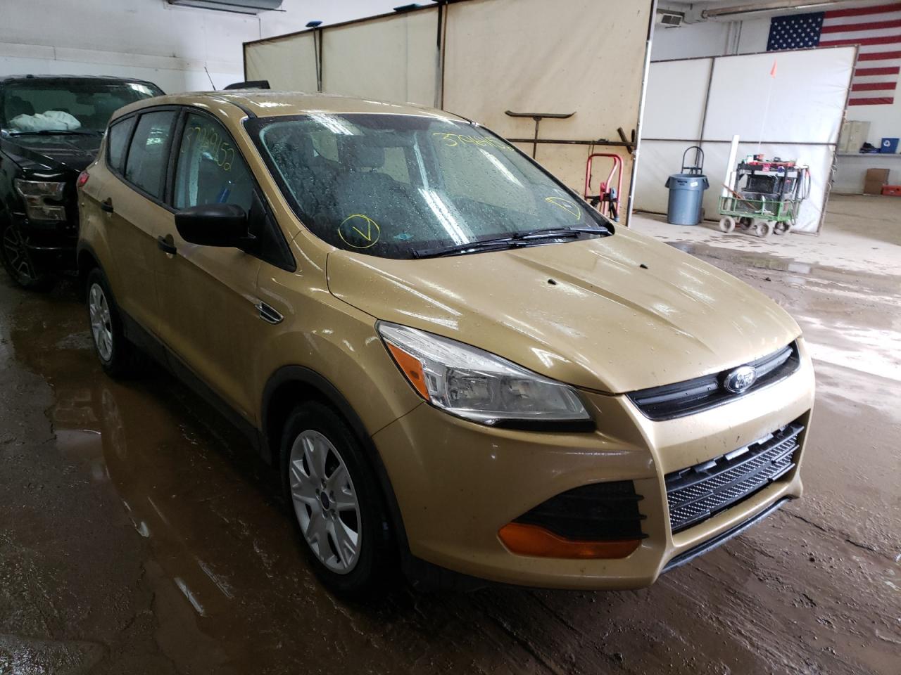 FORD ESCAPE S 2014 with VIN 1FMCU0F75EUC36452 - Photo from auction