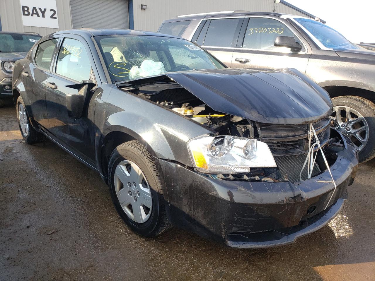 DODGE AVENGER SX 2010 with VIN 1B3CC4FBXAN114808 - Photo from auction