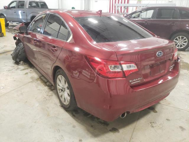 Photo 3 from auction – 2016 SUBARU LEGACY 2.5 with VIN 4S3BNAC69G3038030