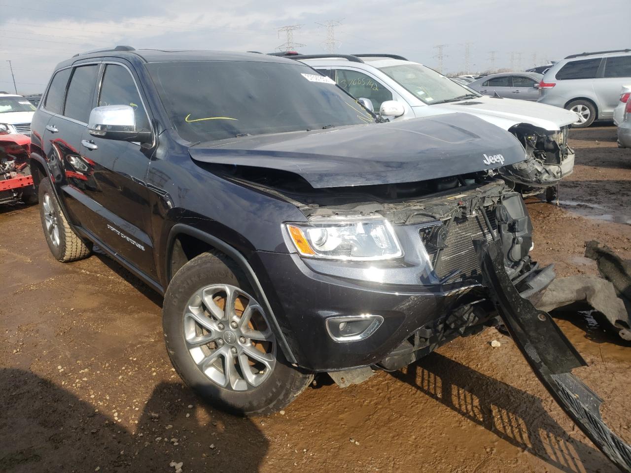JEEP GRAND CHER 2014 with VIN 1C4RJFBG8EC253347 - Photo from auction