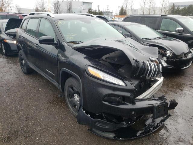 JEEP CHEROKEE S 2014 with VIN 1C4PJLAS3EW128735 - Photo from auction