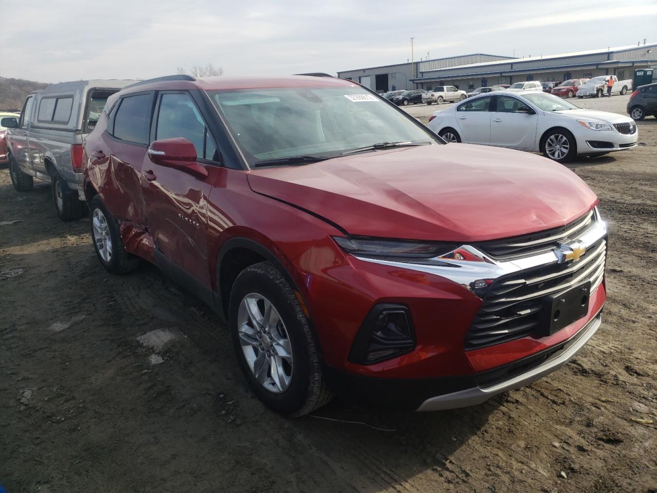 Photo 1 from auction – 2022 CHEVROLET BLAZER 2LT with VIN 3GNKBCR48NS123594