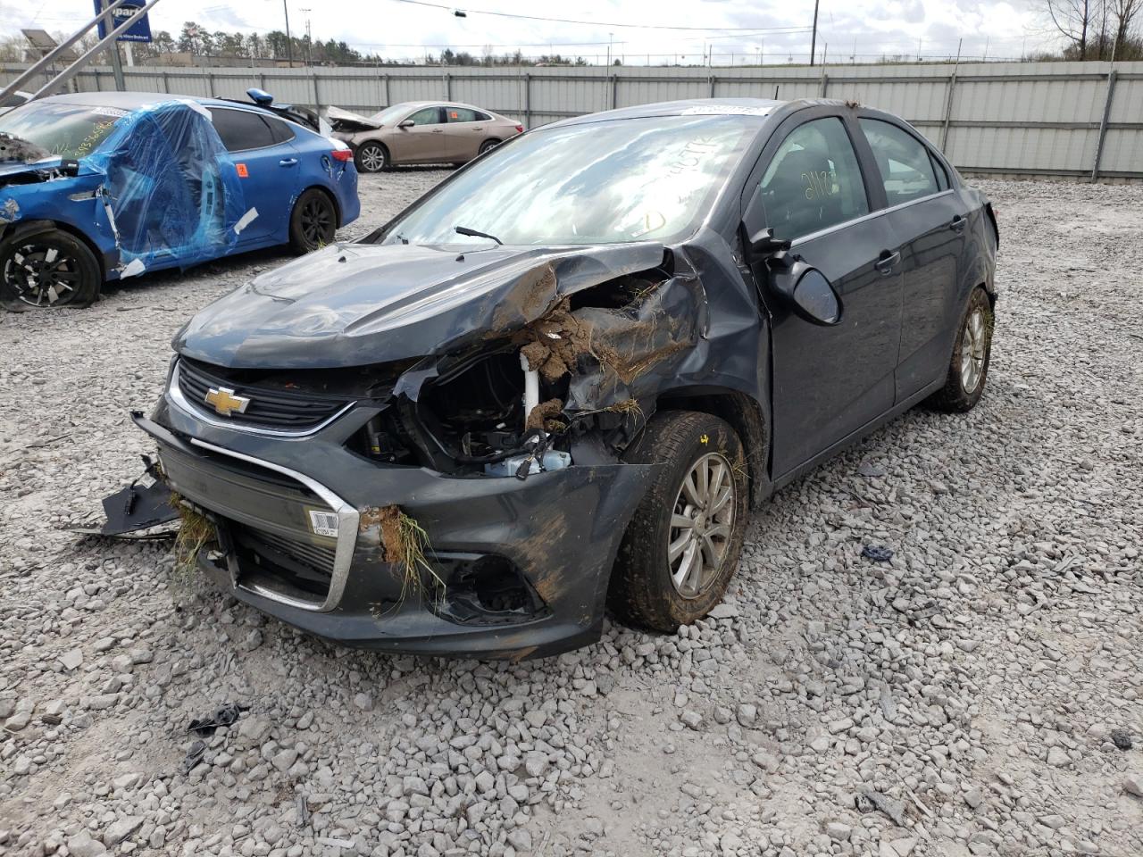 Photo 2 from auction – 2020 CHEVROLET SONIC LT with VIN 1G1JD5SB3L4140067