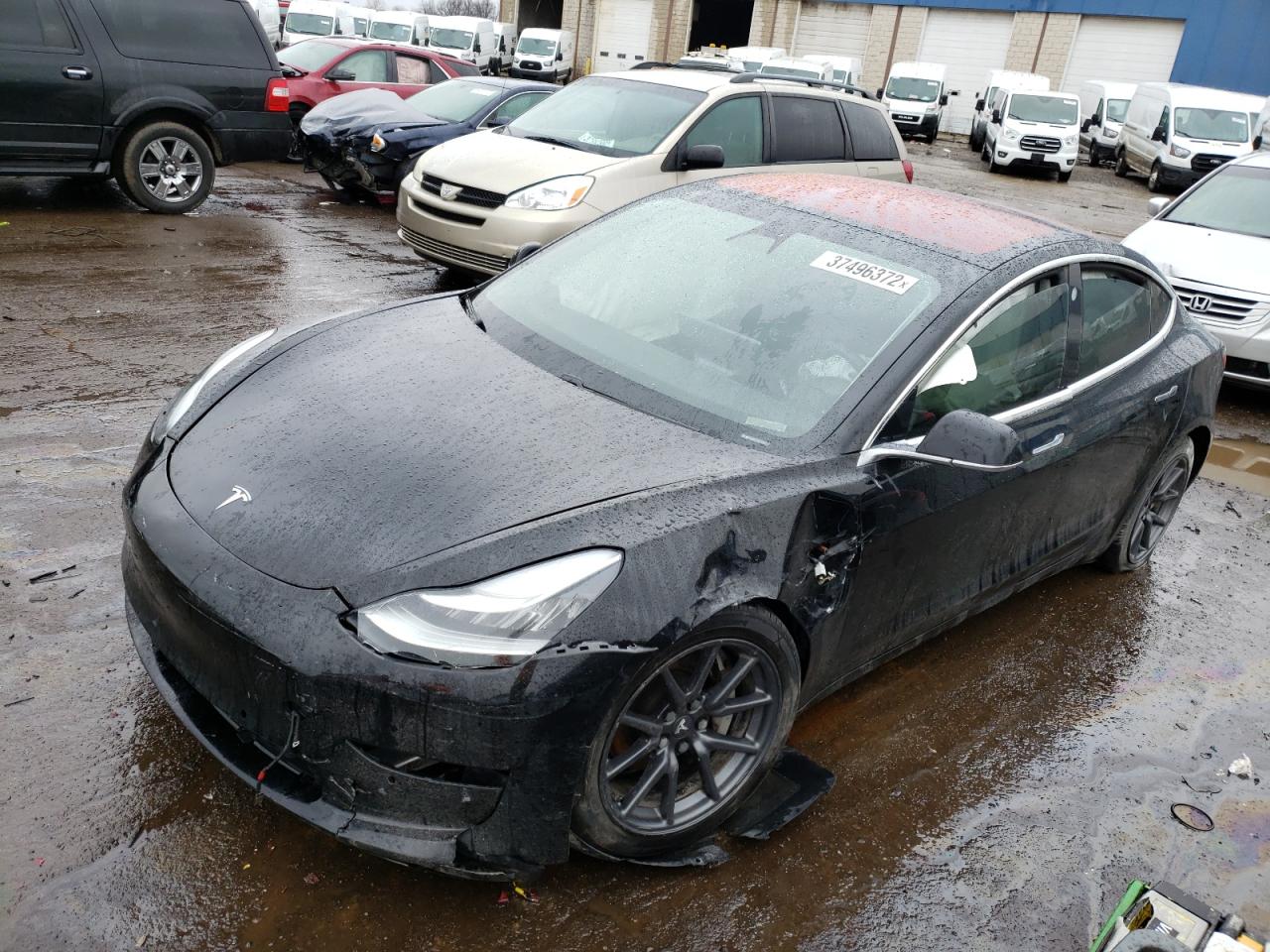 Photo 2 from auction – 2018 TESLA MODEL 3 with VIN 5YJ3E1EA1JF033713