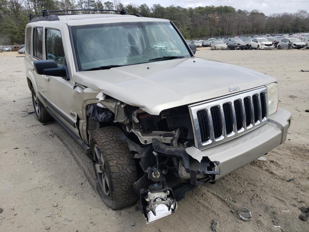 JEEP COMMANDER 2008 with VIN 1J8HG48K28C164672 - Photo from auction