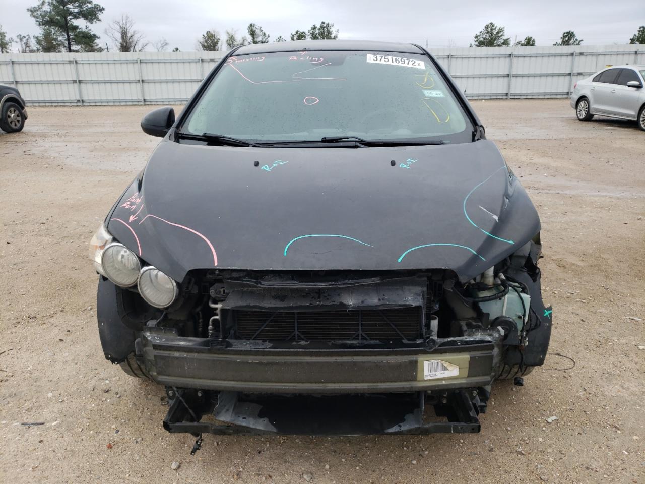Photo 9 from auction – 2012 CHEVROLET SONIC LT with VIN 1G1JC5SH9C4134376