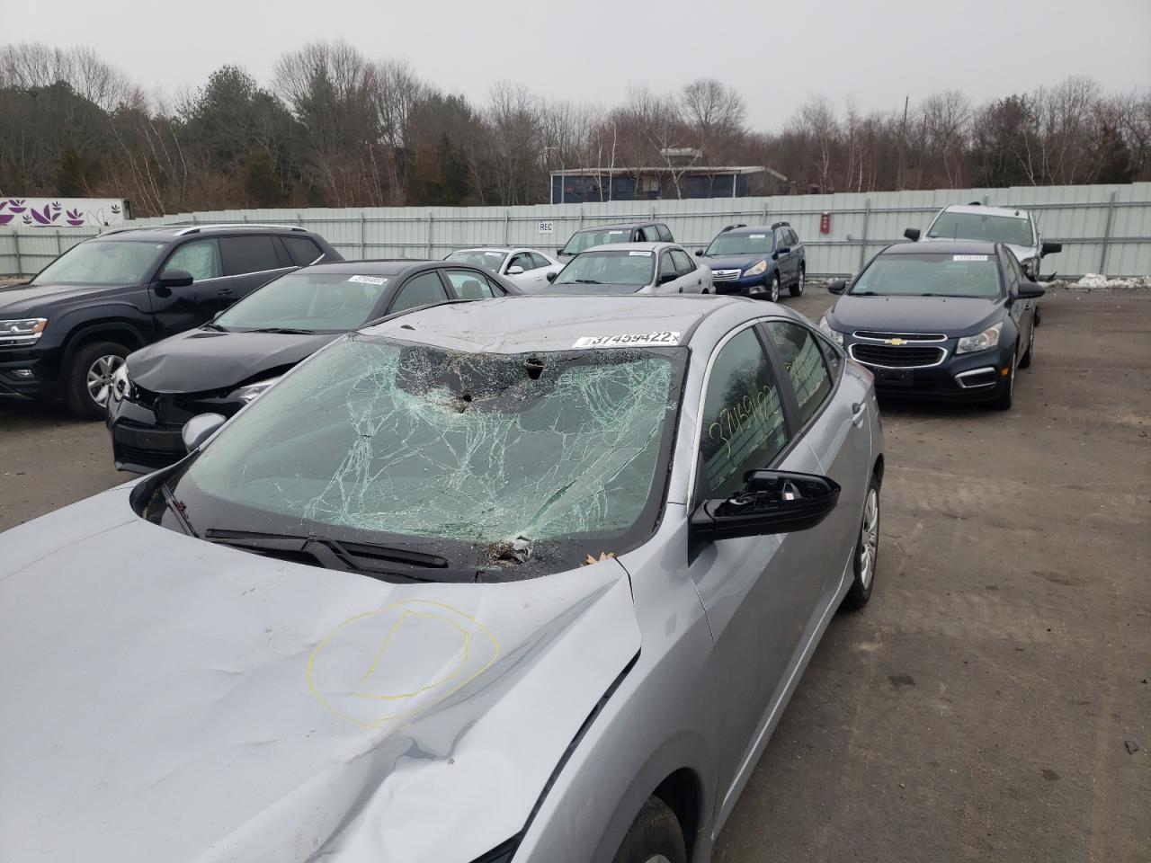 Photo 9 from auction – 2019 HONDA CIVIC LX with VIN 2HGFC2F68KH538552