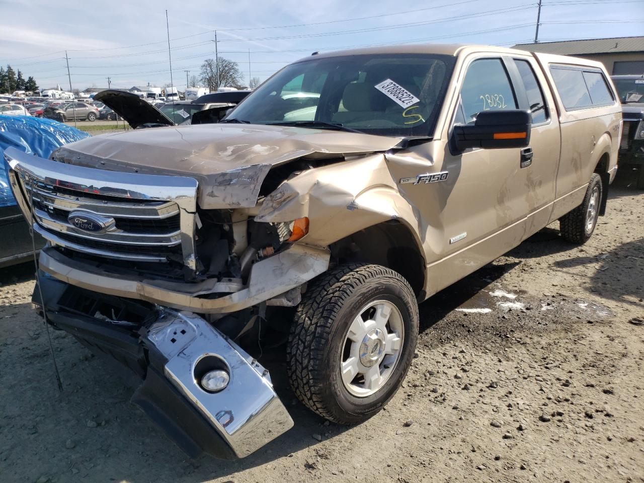 Photo 2 from auction – 2014 FORD F150 SUPER with VIN 1FTFX1ET9EKD11453