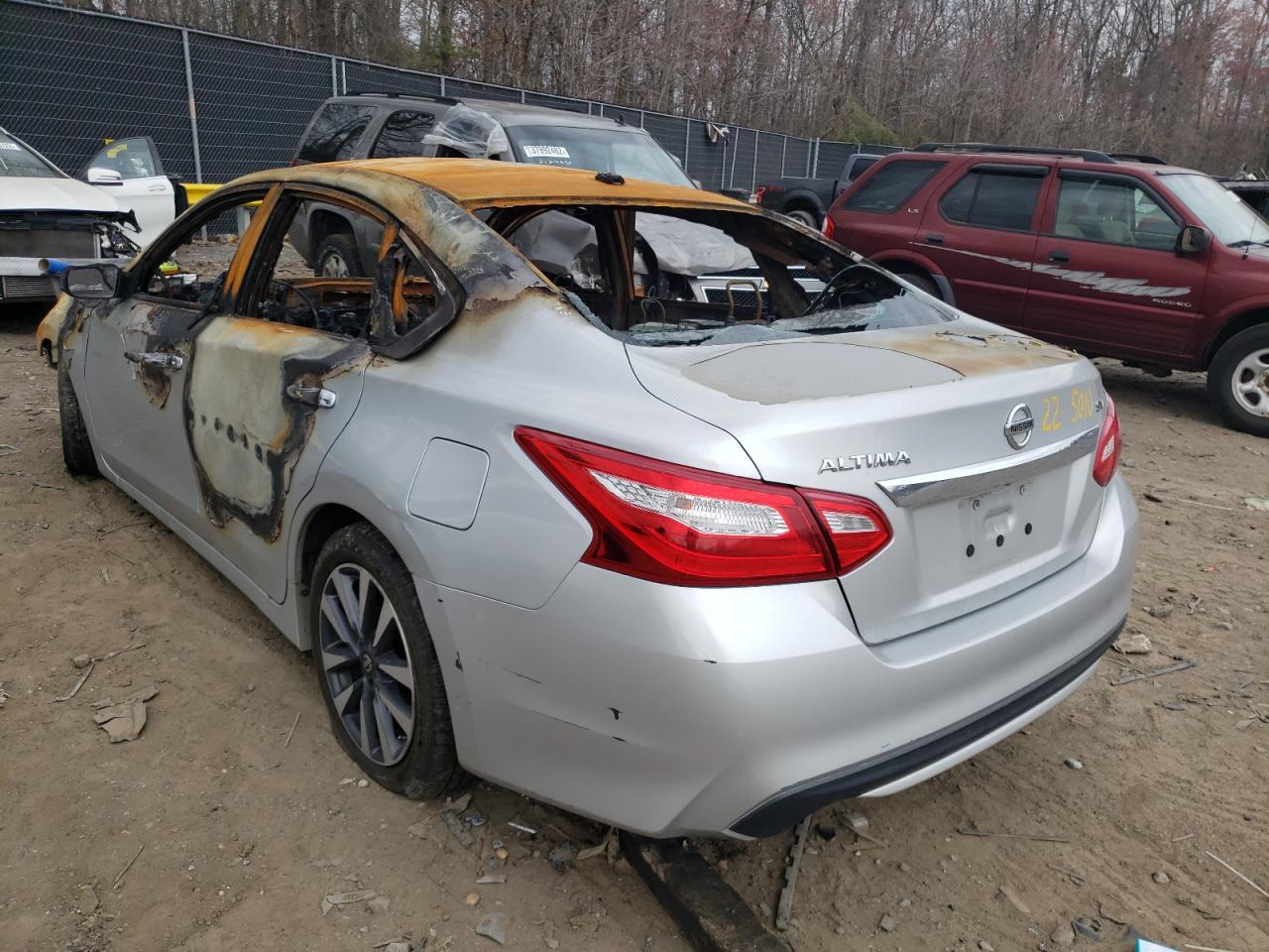 Photo 3 from auction – 2017 NISSAN ALTIMA 2.5 with VIN 1N4AL3AP7HC196737