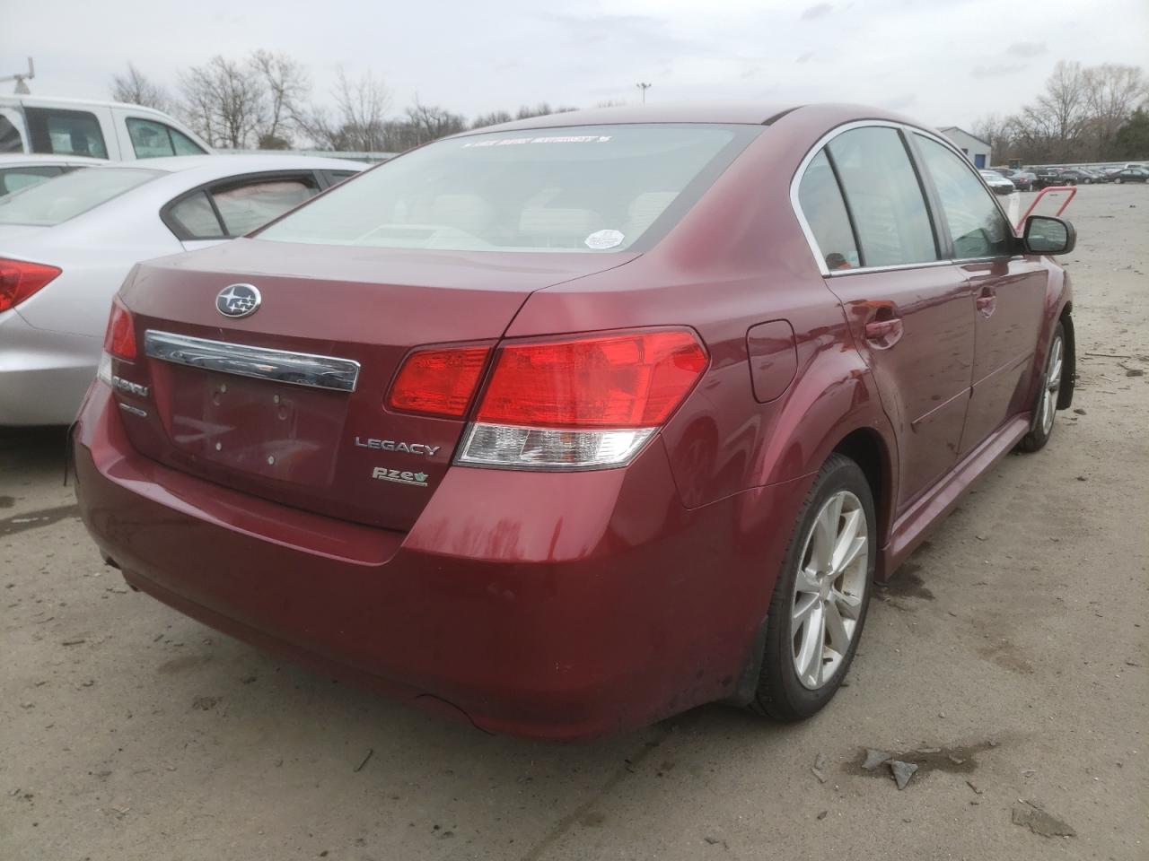 Фото 4 с аукциона – 2013 SUBARU LEGACY 2.5 с VIN 4S3BMBC60D3036378