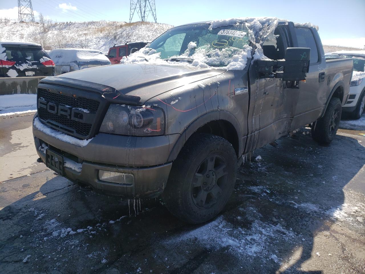 Photo 2 from auction – 2005 FORD F150 SUPER with VIN 1FTPW145X5KC02591