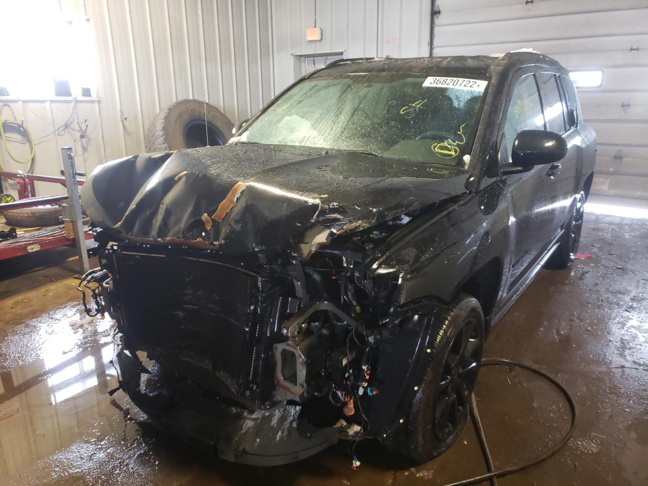 Photo 2 from auction – 2015 JEEP COMPASS SP with VIN 1C4NJDBB9FD383186