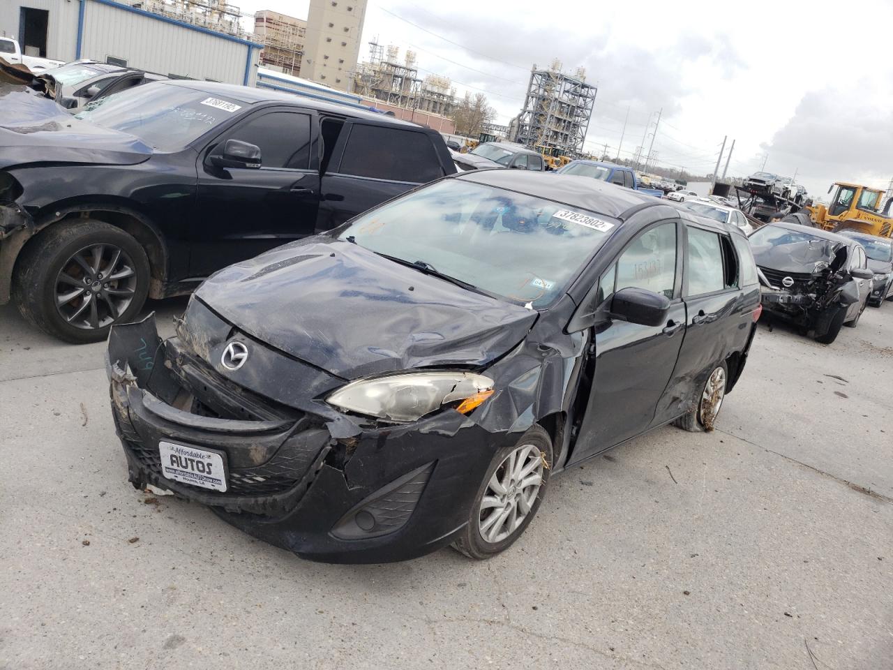 Photo 9 from auction – 2012 MAZDA 5 with VIN JM1CW2BL2C0105853