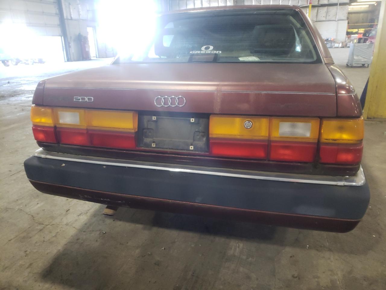 Photo 9 from auction – 1989 AUDI QUATTRO with VIN WAUGC5441KN030112