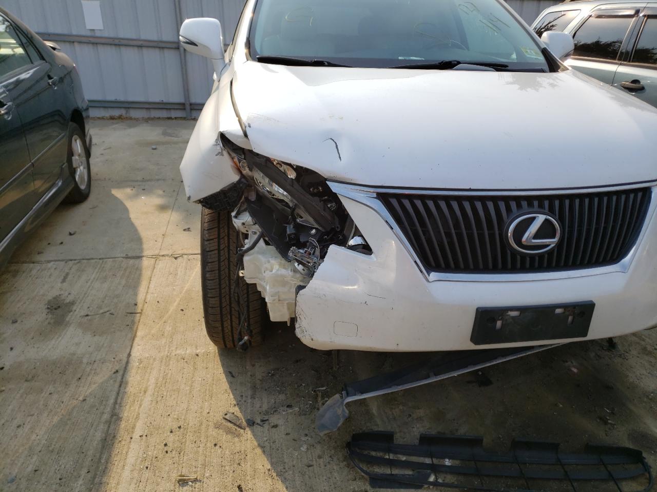 Photo 9 from auction – 2012 LEXUS RX 350 with VIN 2T2BK1BA6CC127114