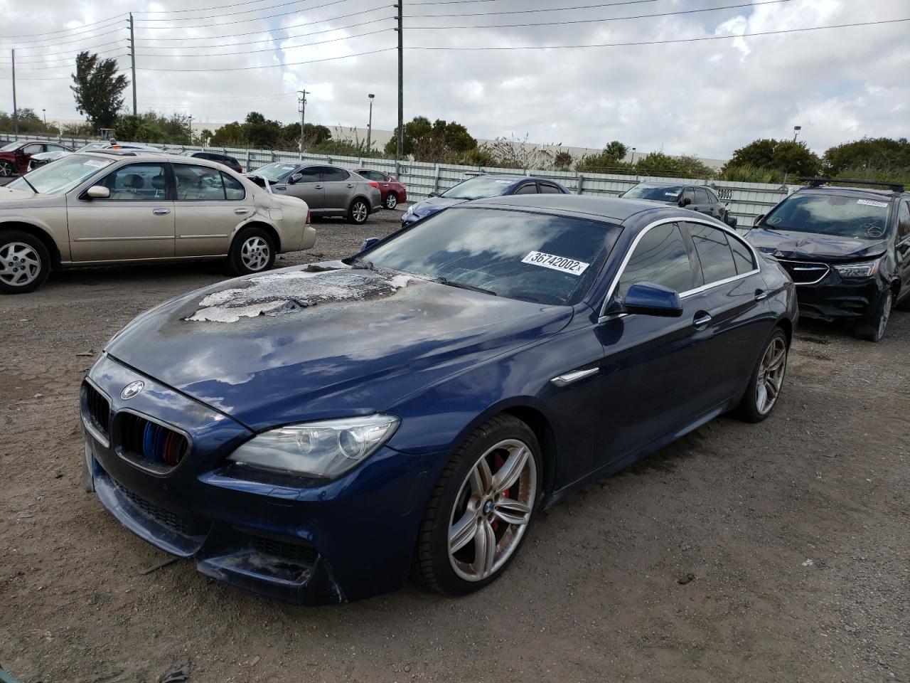 Photo 2 from auction – 2013 BMW 650 XI with VIN WBA6B4C57DD097986