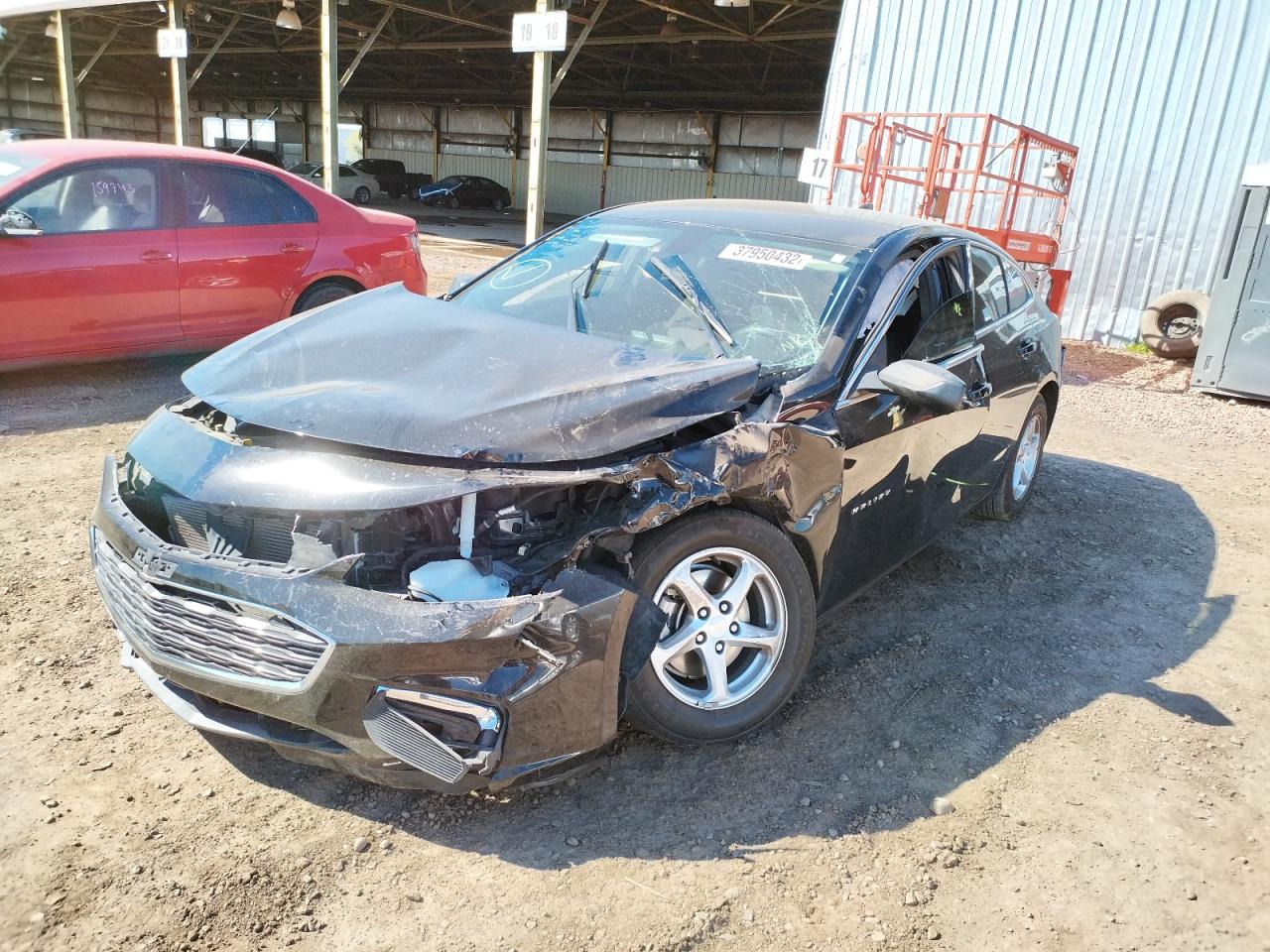 Photo 9 from auction – 2018 CHEVROLET MALIBU LS with VIN 1G1ZB5ST4JF282611