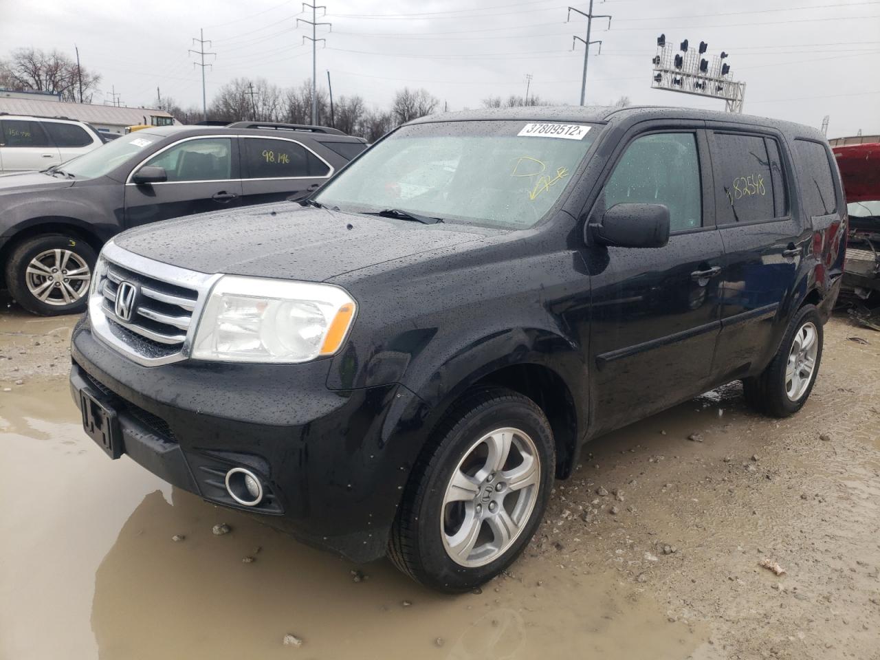 Photo 2 from auction – 2012 HONDA PILOT EX with VIN 5FNYF4H4XCB043444