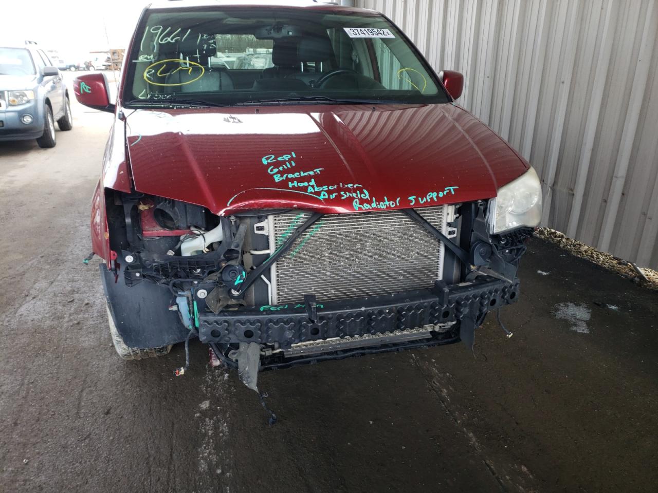 Photo 9 from auction – 2012 CHRYSLER TOWN & COU with VIN 2C4RC1BG9CR367732