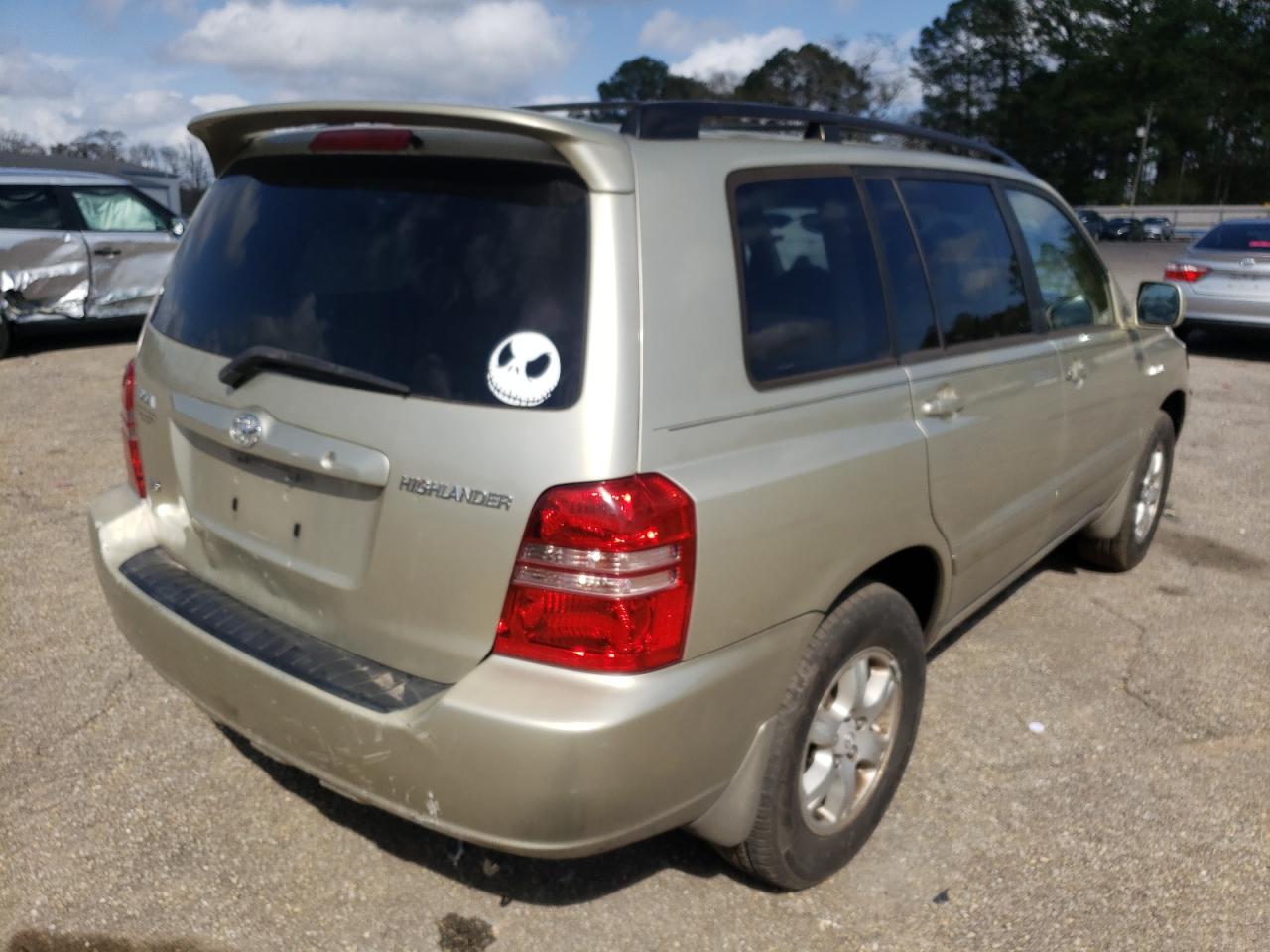 Photo 4 from auction – 2003 TOYOTA HIGHLANDER with VIN JTEGF21A930087932