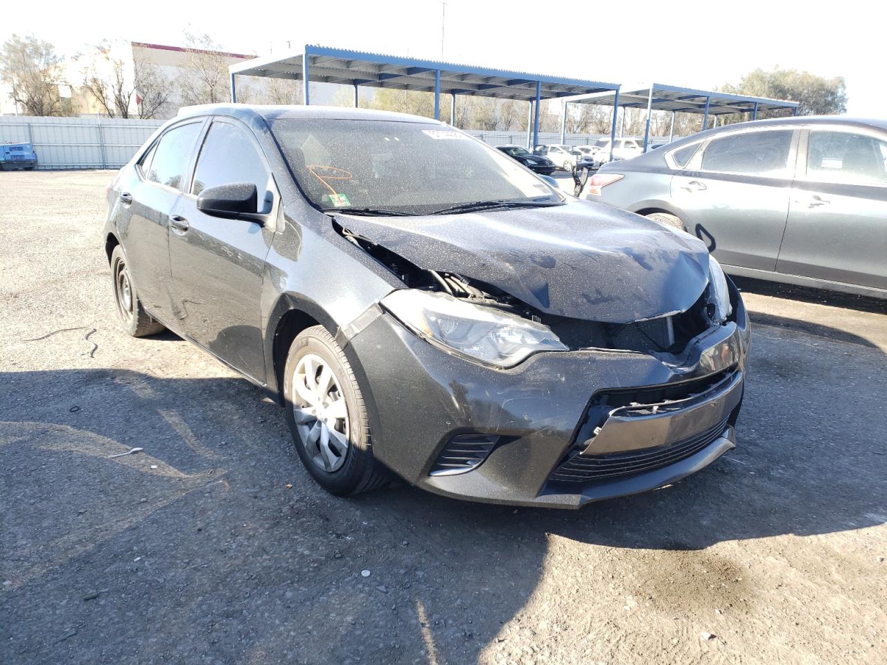 TOYOTA COROLLA L 2015 with VIN 2T1BURHE0FC393692 - Photo from auction