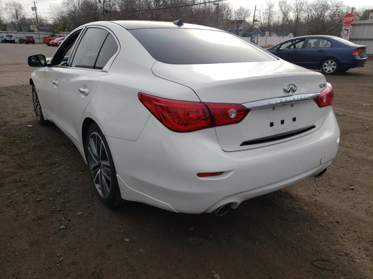 Photo 3 from auction – 2014 INFINITI Q50 BASE with VIN JN1BV7AR2EM706714
