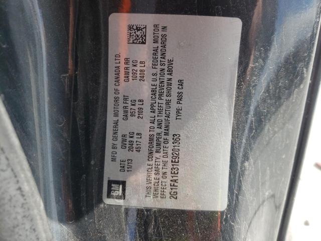 Photo 10 from auction – 2014 CHEVROLET CAMARO LS with VIN 2G1FA1E31E9201363
