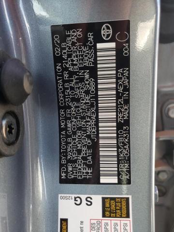 Photo 10 from auction – 2020 TOYOTA COROLLA LE with VIN JTDEPRAEXLJ110889