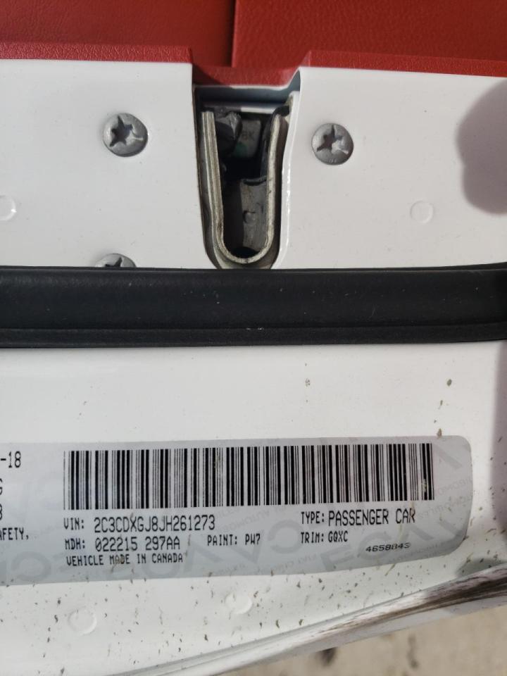 Photo 10 from auction – 2018 DODGE CHARGER R/ with VIN 2C3CDXGJ8JH261273