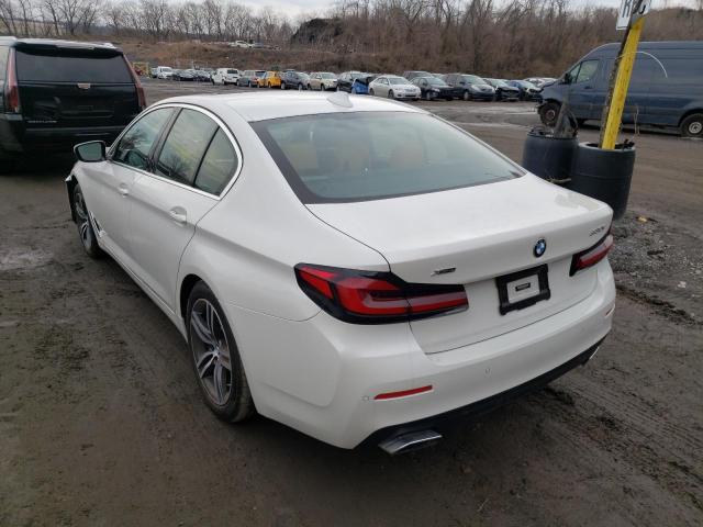 Photo 3 from auction – 2021 BMW 530 XI with VIN WBA13BJ00MWX03393