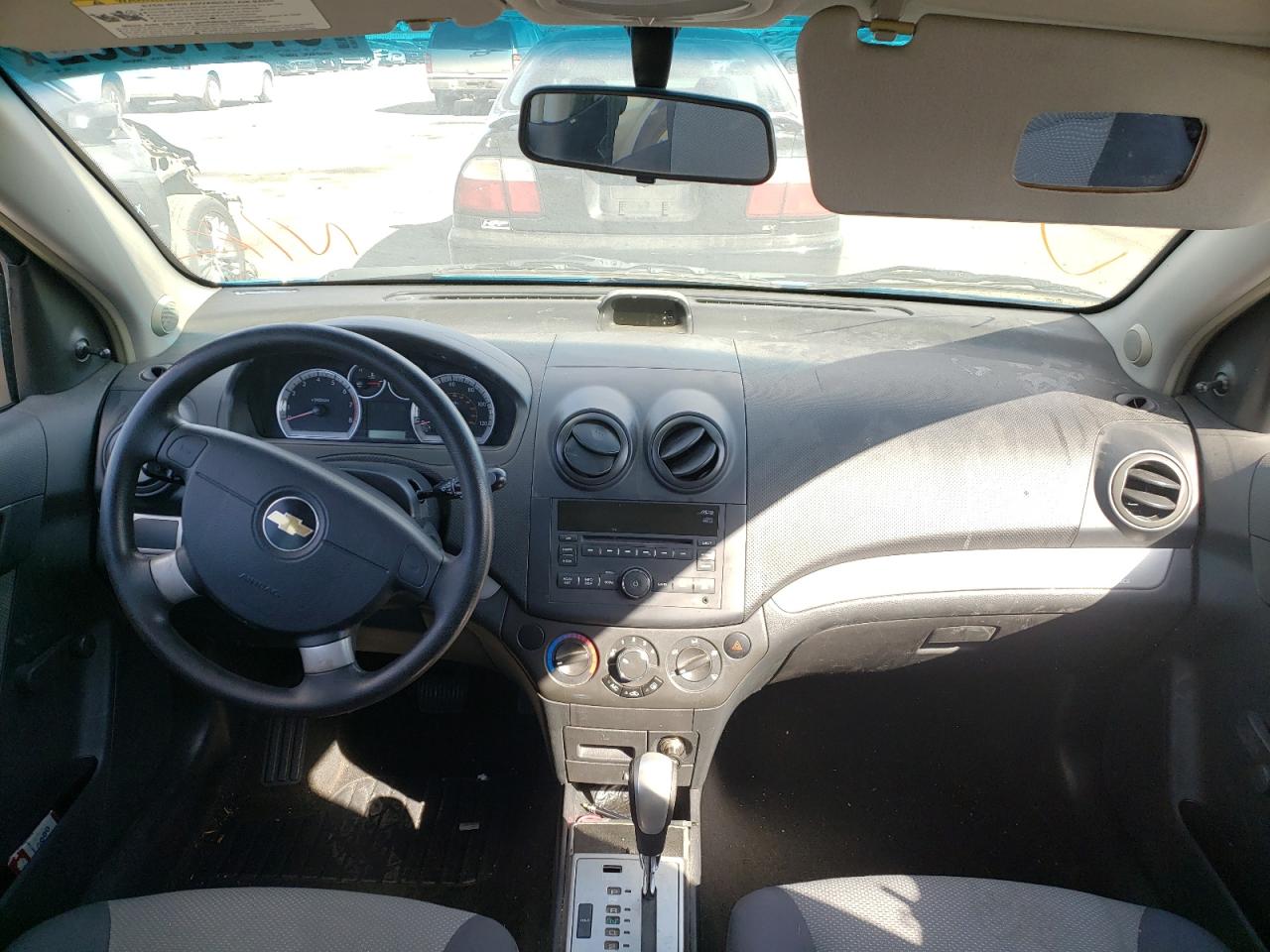 Photo 9 from auction – 2009 CHEVROLET AVEO LS with VIN KL1TD66E19B607461