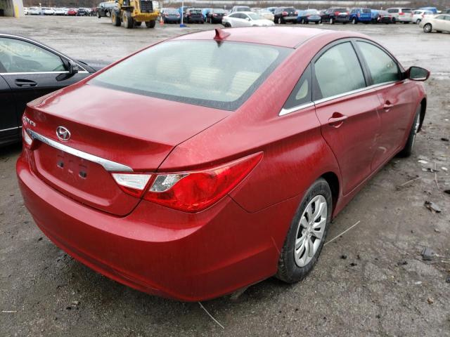 Photo 4 from auction – 2011 HYUNDAI SONATA GLS with VIN 5NPEB4AC5BH121094