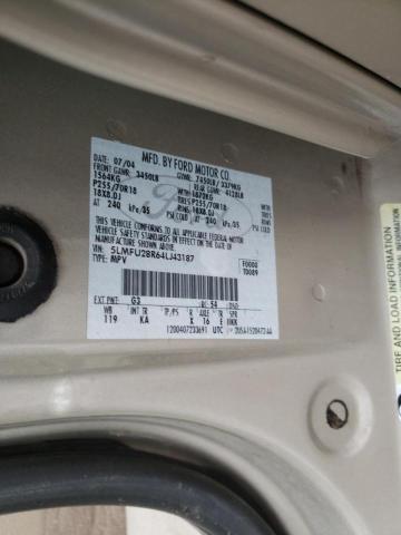 Photo 10 from auction – 2004 LINCOLN NAVIGATOR with VIN 5LMFU28R64LJ43187