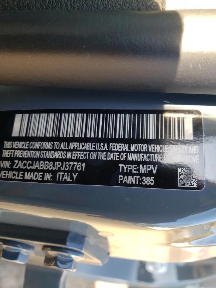 Photo 10 from auction – 2018 JEEP RENEGADE L with VIN ZACCJABB8JPJ37761