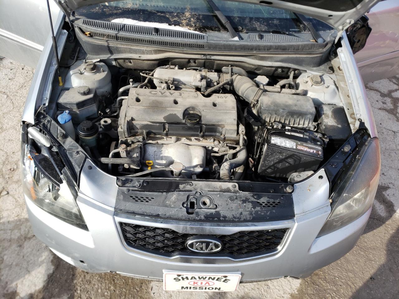 Photo 7 from auction – 2011 KIA RIO BASE with VIN KNADH4A36B6918455