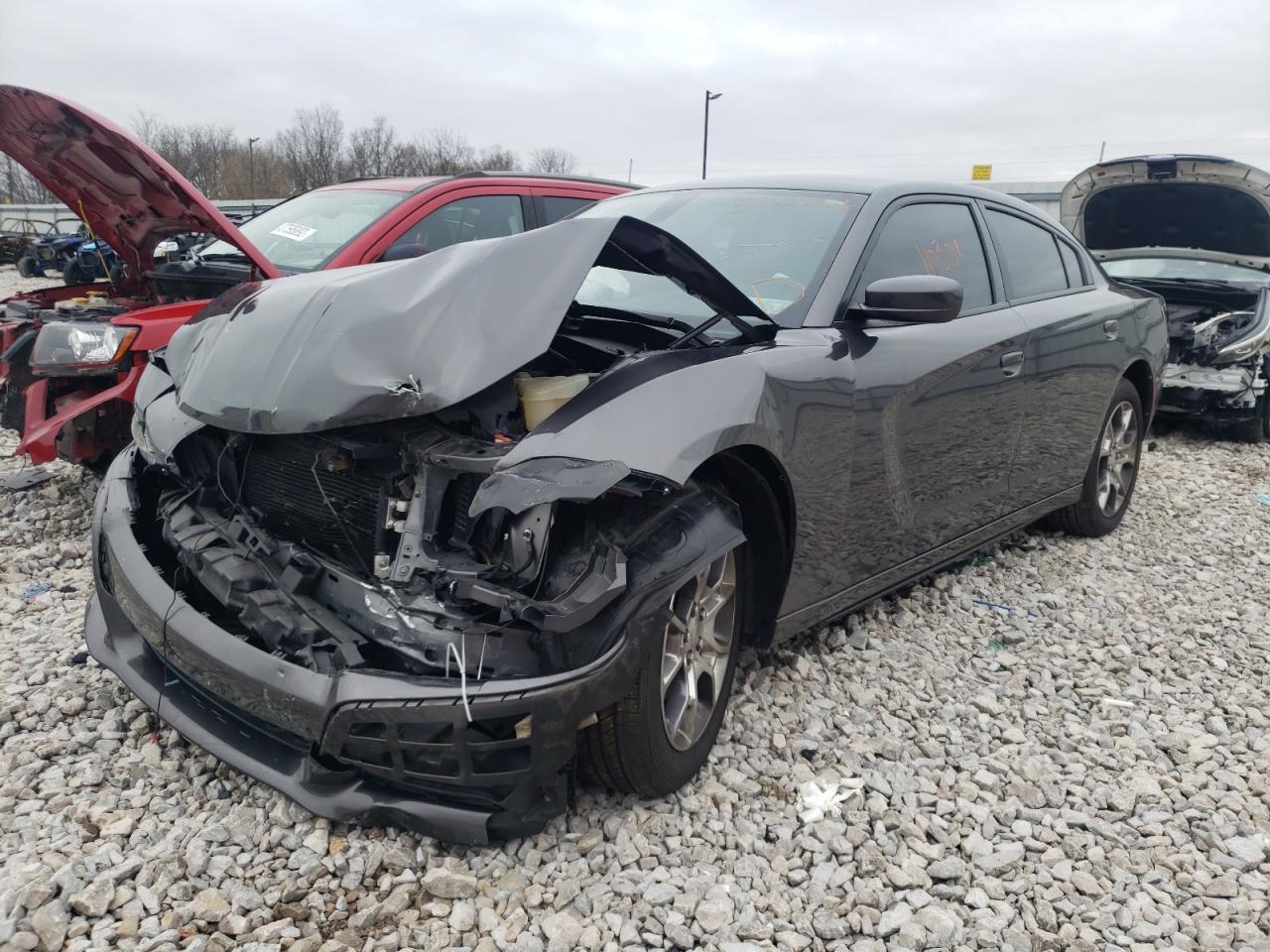 Photo 2 from auction – 2016 DODGE CHARGER SE with VIN 2C3CDXFG3GH134588