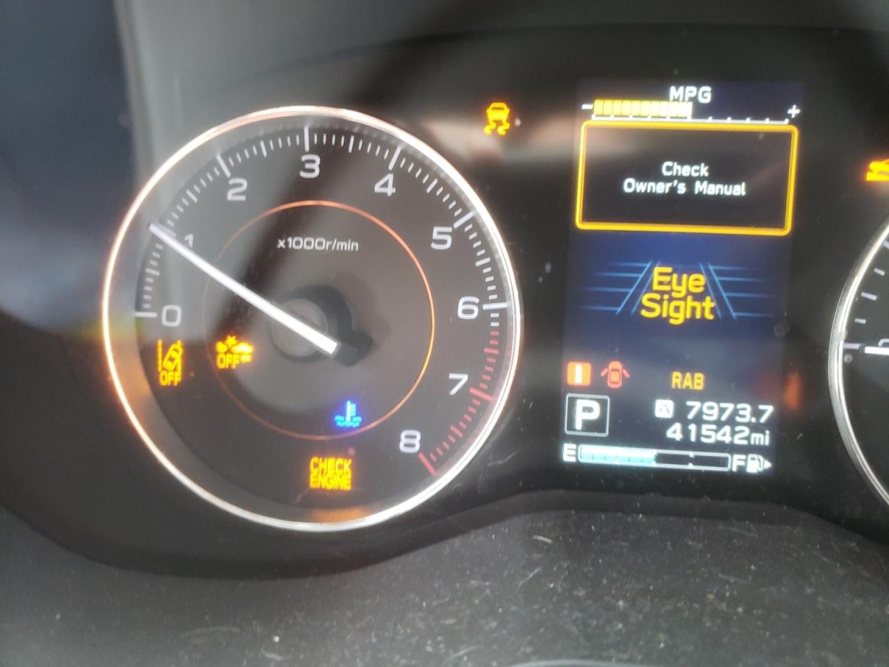 Photo 8 from auction – 2018 SUBARU CROSSTREK with VIN JF2GTAMC4JH209598
