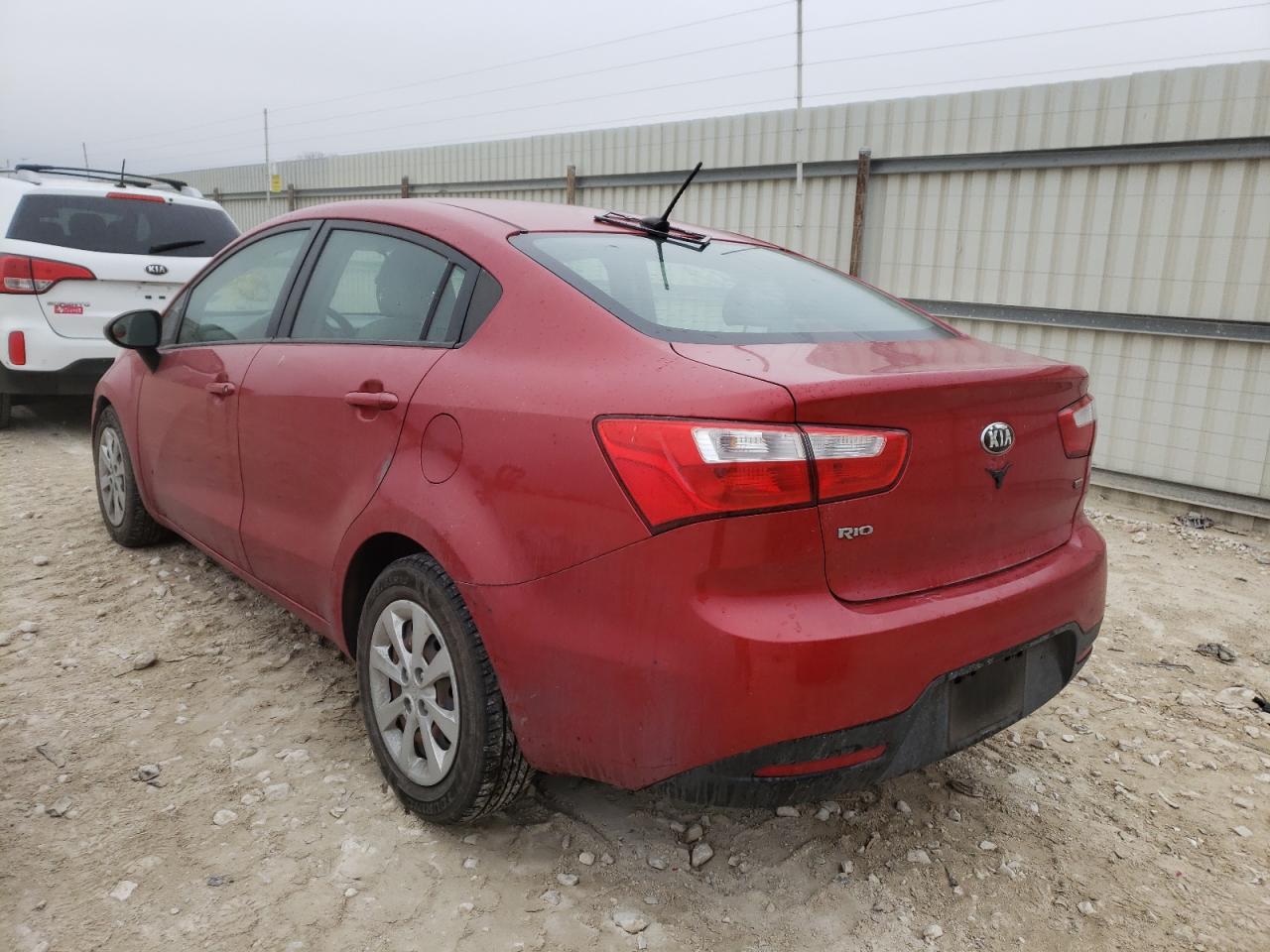 Photo 3 from auction – 2014 KIA RIO LX with VIN KNADM4A37E6384415