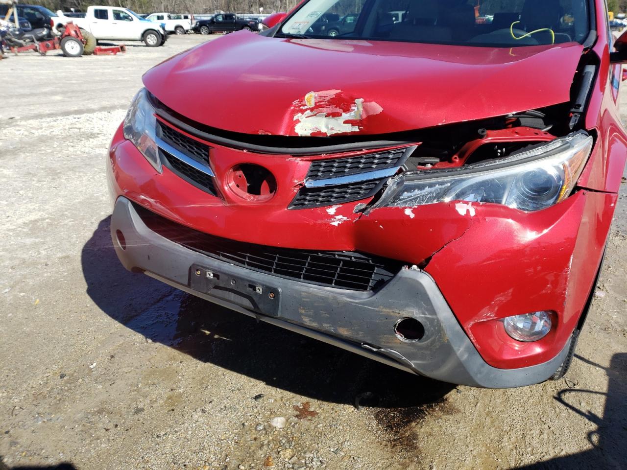 Photo 9 from auction – 2013 TOYOTA RAV4 XLE with VIN JTMRFREV5DD009676