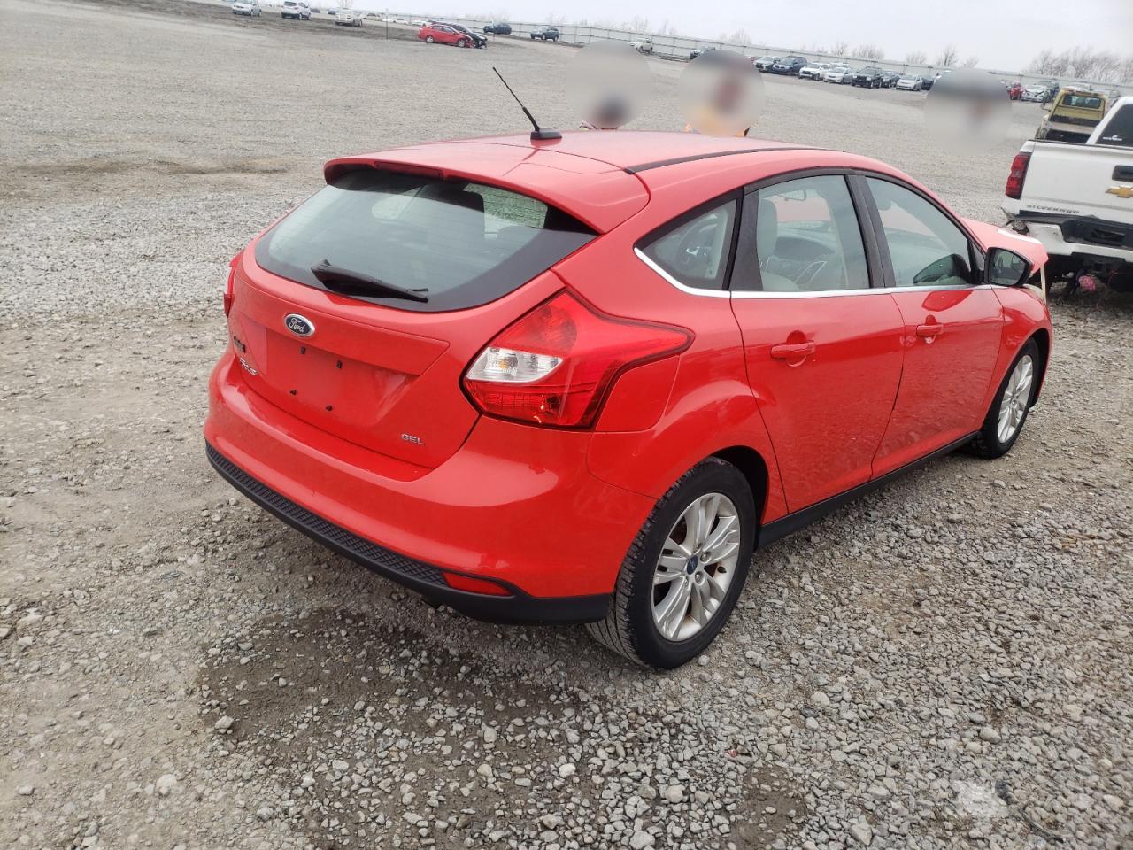 Photo 4 from auction – 2012 FORD FOCUS SEL with VIN 1FAHP3M27CL157268