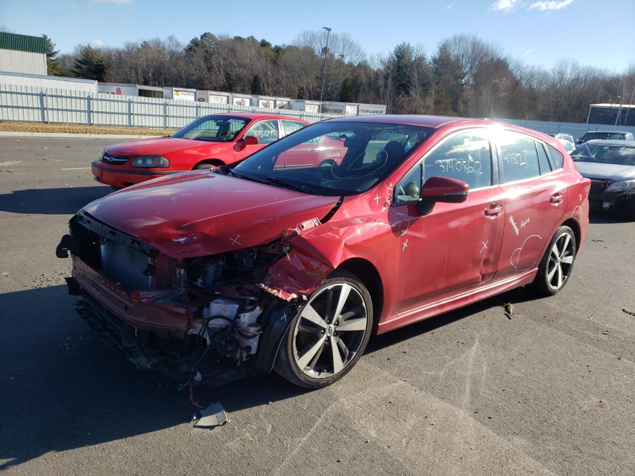 Photo 2 from auction – 2017 SUBARU IMPREZA SP with VIN 4S3GTAK67H3736893
