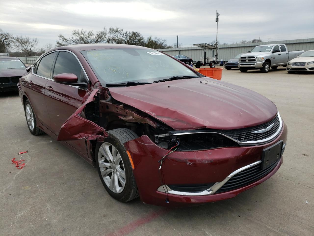 CHRYSLER 200 LIMITE 2016 with VIN 1C3CCCAB0GN167465 - Photo from auction