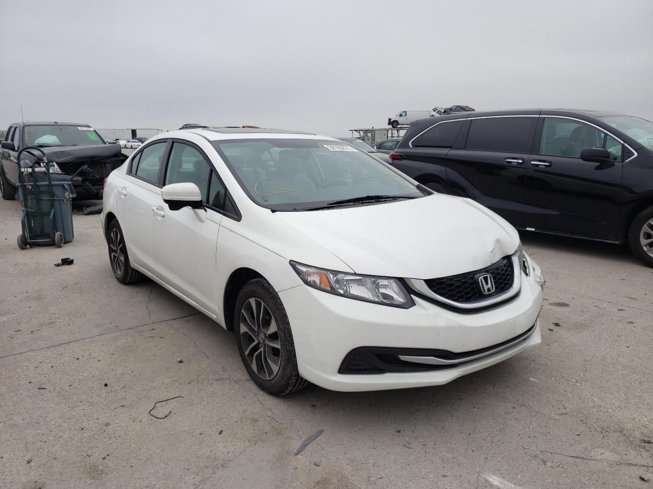 HONDA CIVIC EX 2015 with VIN 19XFB2F85FE014571 - Photo from auction