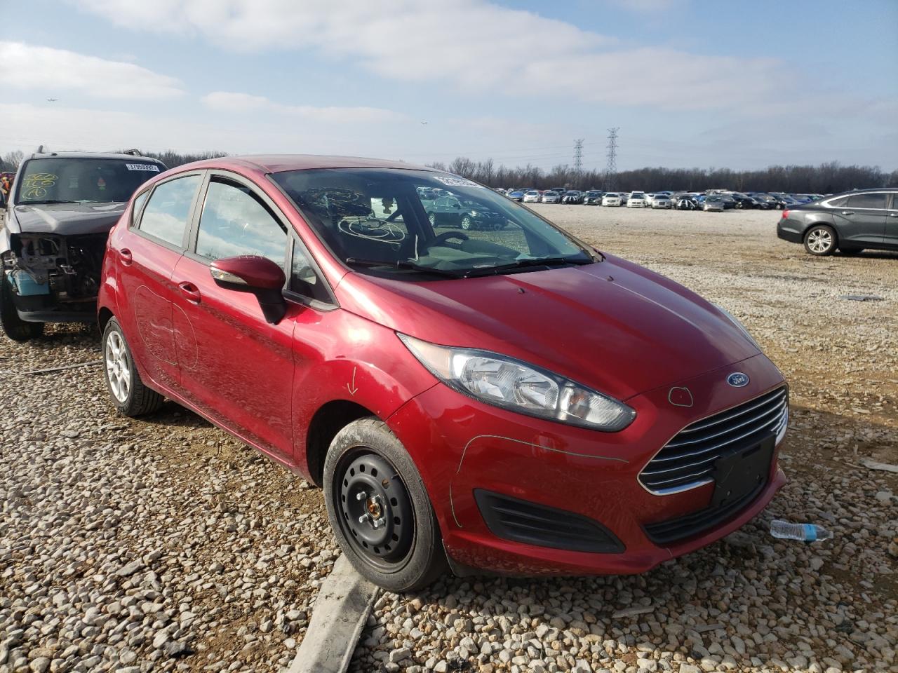 FORD FIESTA SE 2016 with VIN 3FADP4EJ1GM142411 - Photo from auction