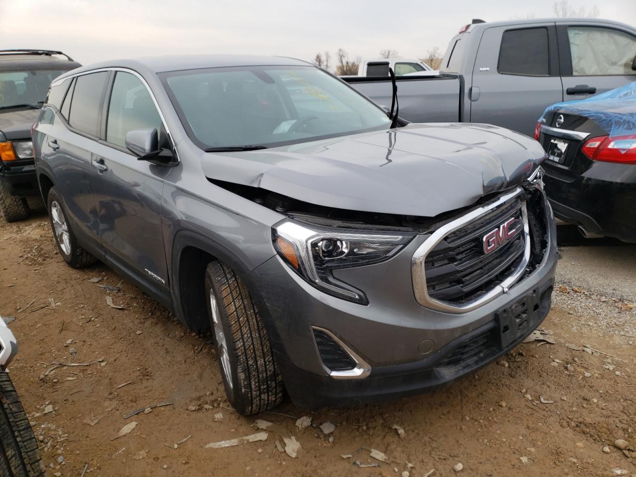 Photo 1 from auction – 2018 GMC TERRAIN SL with VIN 3GKALMEV0JL249253