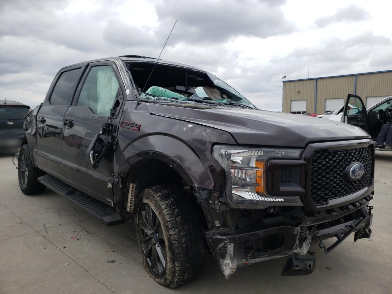 FORD F150 SUPER 2018 with VIN 1FTEW1EP2JFE65202 - Photo from auction