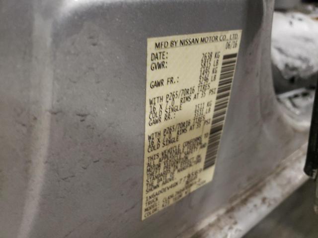 Photo 10 from auction – 2016 NISSAN FRONTIER S with VIN 1N6AD0EV4GN779569