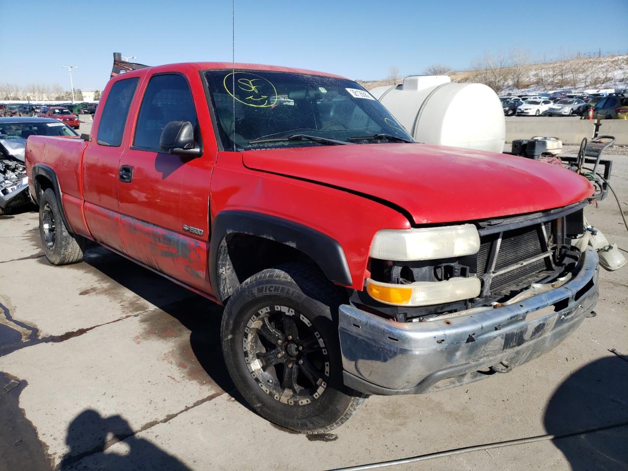 CHEVROLET SILVERADO 2001 with VIN 1GCEK19T61E276903 - Photo from auction