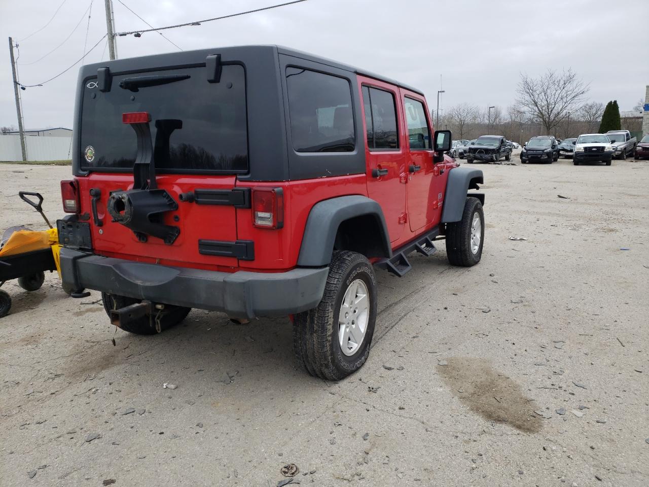 Photo 4 from auction – 2009 JEEP WRANGLER U with VIN 1J4GA39199L710688